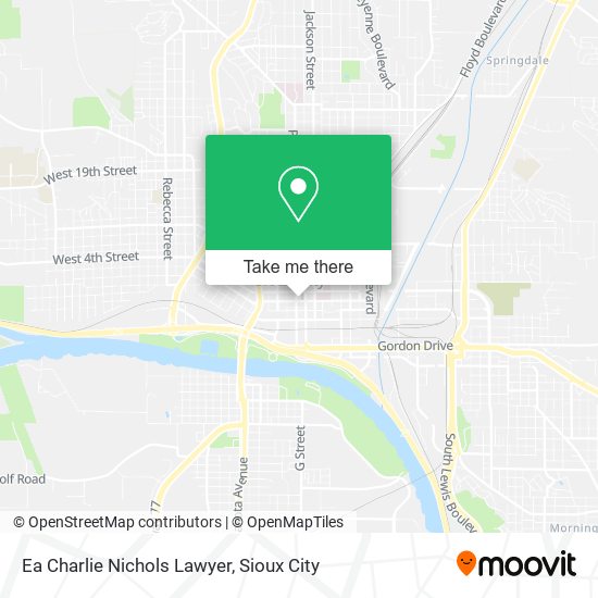 Ea Charlie Nichols Lawyer map