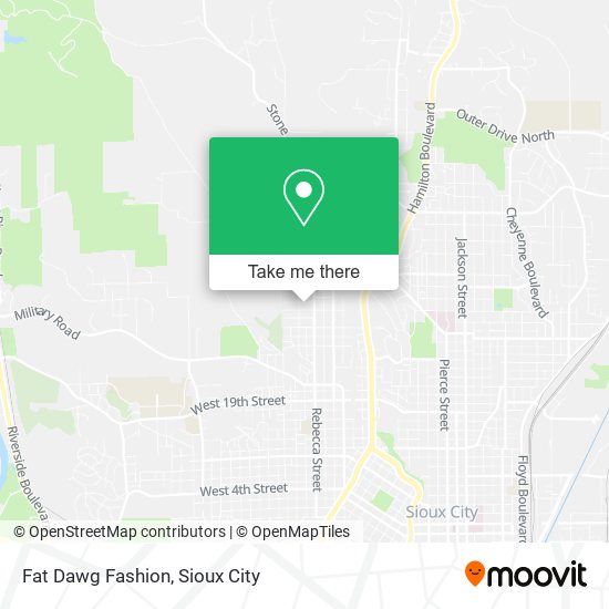 Fat Dawg Fashion map