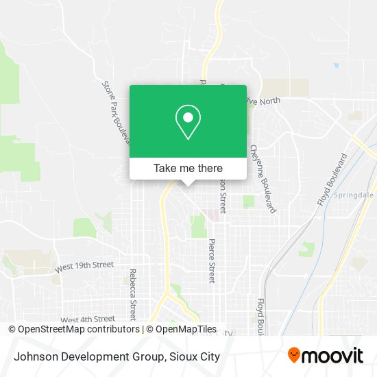 Johnson Development Group map