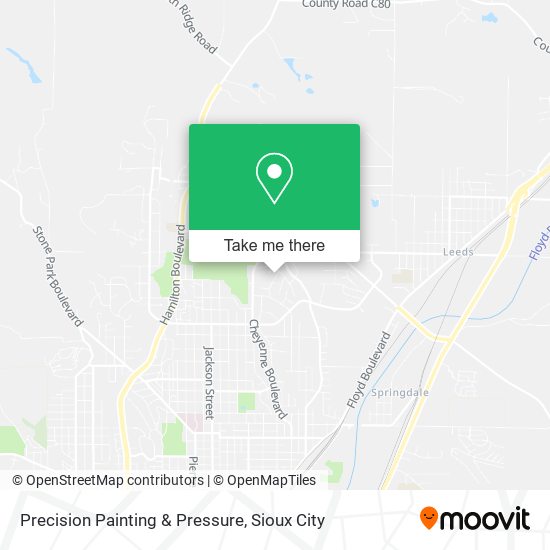 Mapa de Precision Painting & Pressure