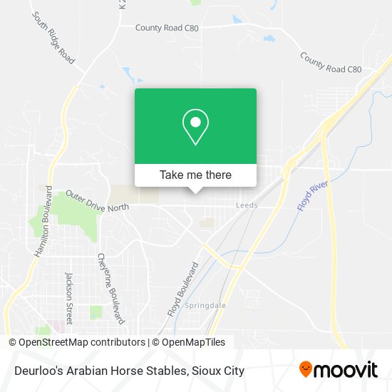 Mapa de Deurloo's Arabian Horse Stables