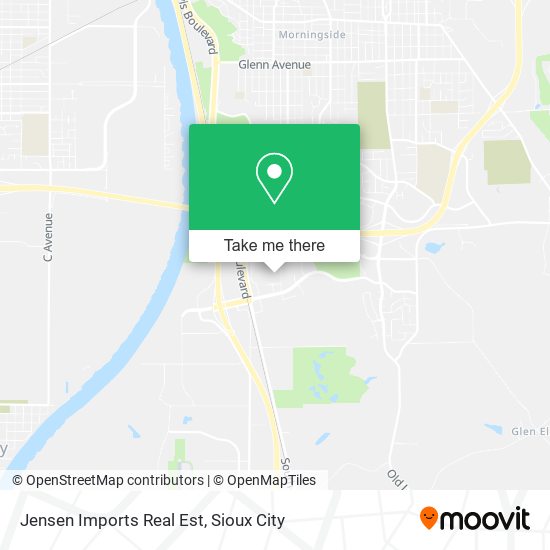 Jensen Imports Real Est map