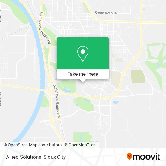 Mapa de Allied Solutions