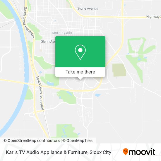 Mapa de Karl's TV Audio Appliance & Furniture