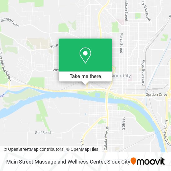 Mapa de Main Street Massage and Wellness Center