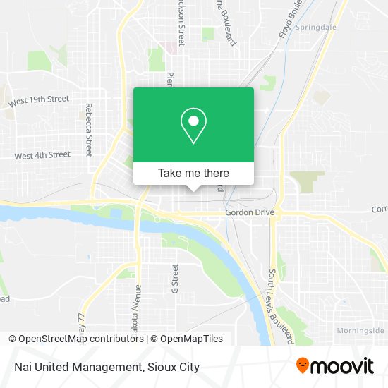 Mapa de Nai United Management