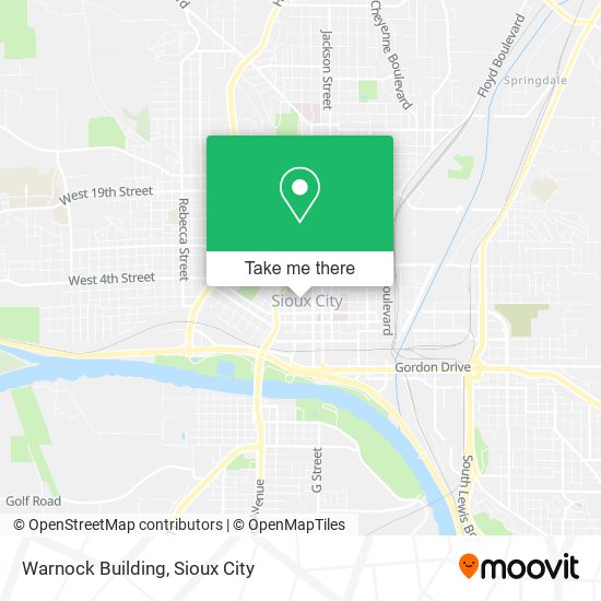 Warnock Building map