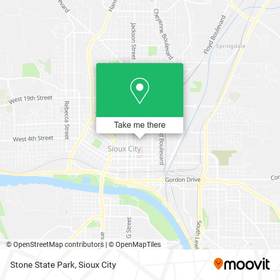 Stone State Park map