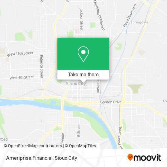 Ameriprise Financial map