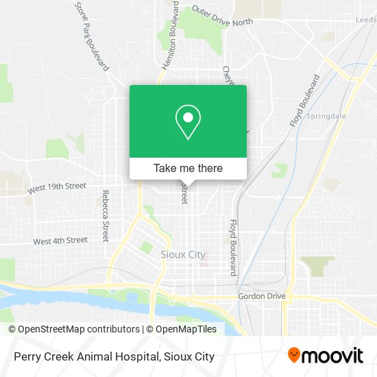 Perry Creek Animal Hospital map