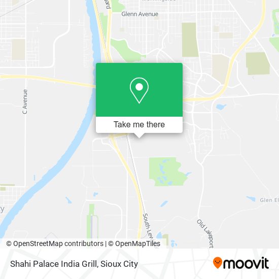 Shahi Palace India Grill map