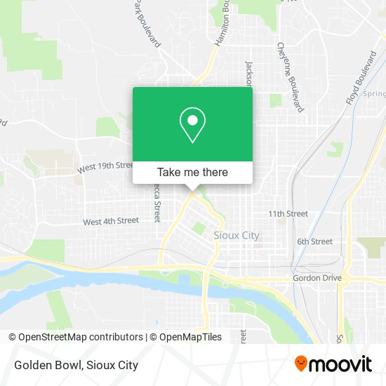 Mapa de Golden Bowl