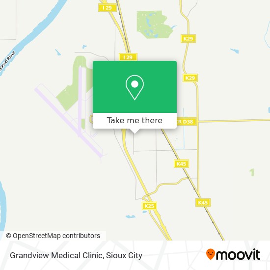 Grandview Medical Clinic map