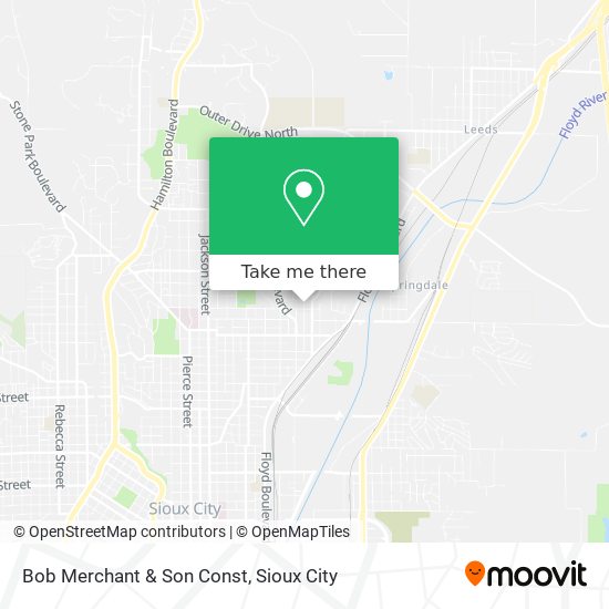 Bob Merchant & Son Const map