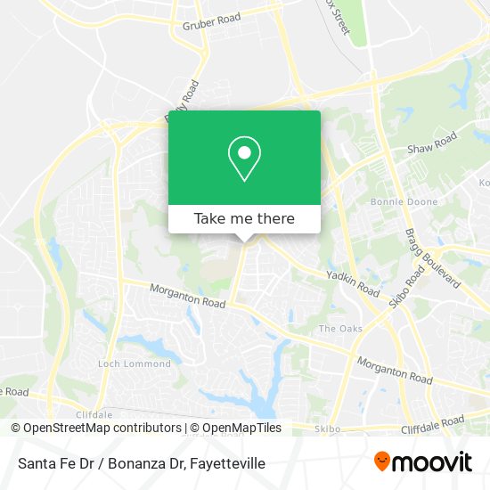 Mapa de Santa Fe Dr / Bonanza Dr