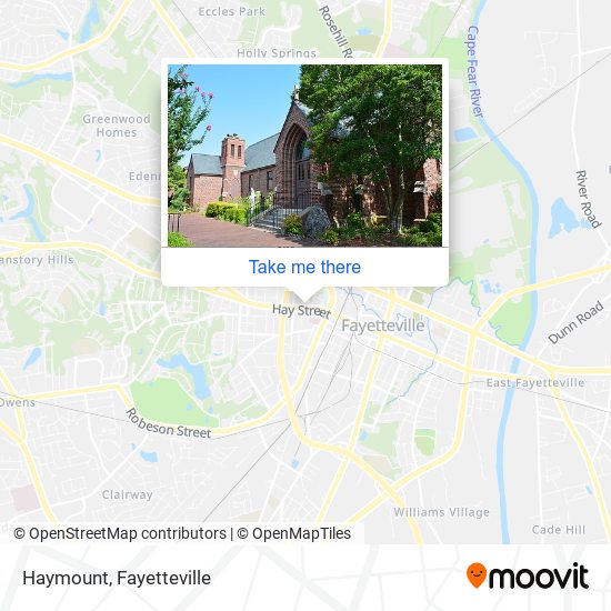 Haymount map