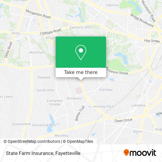 State Farm Insurance map