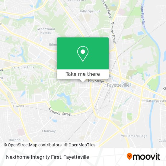 Nexthome Integrity First map