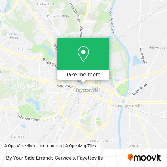 By Your Side Errands Service's map