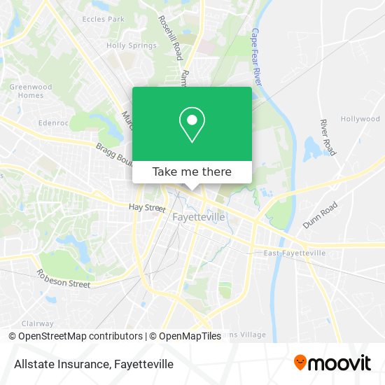 Allstate Insurance map