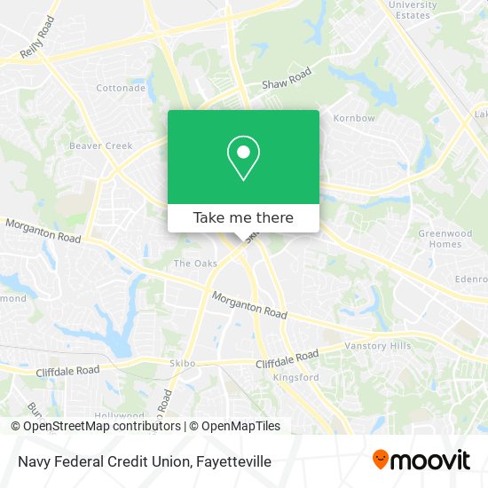 Mapa de Navy Federal Credit Union