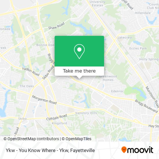 Mapa de Ykw - You Know Where - Ykw