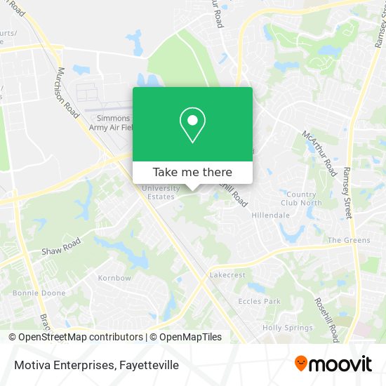 Motiva Enterprises map