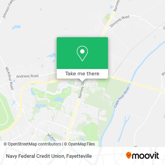 Navy Federal Credit Union map