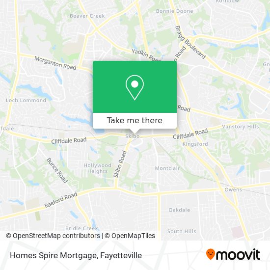 Mapa de Homes Spire Mortgage