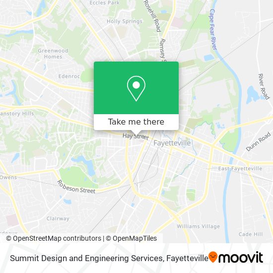 Summit Design and Engineering Services map