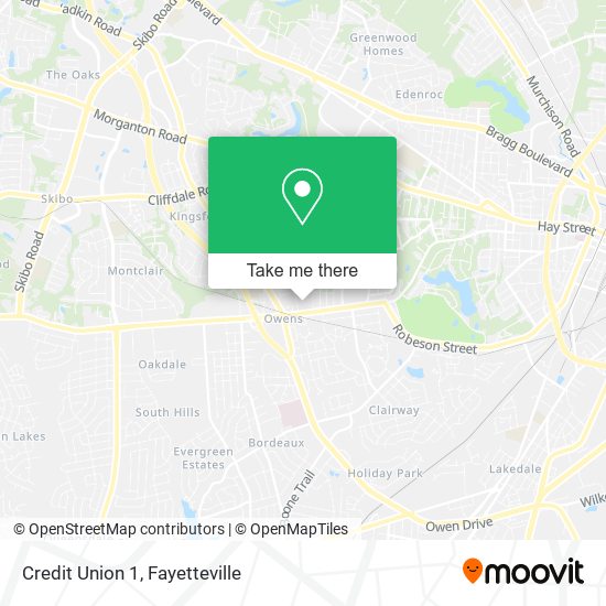 Credit Union 1 map