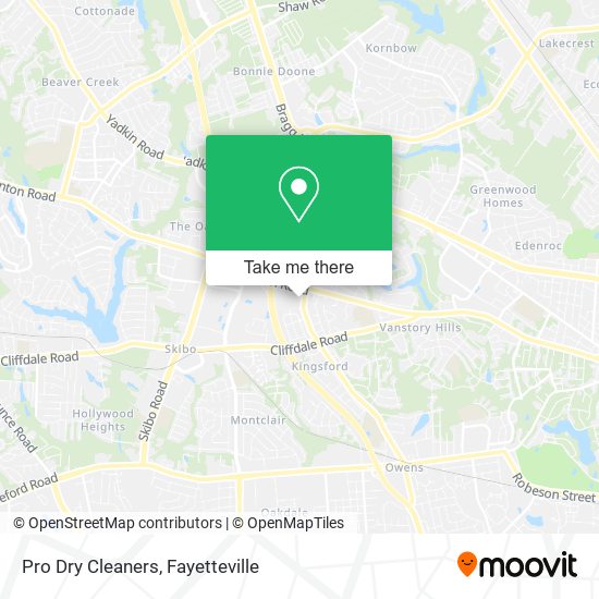 Pro Dry Cleaners map