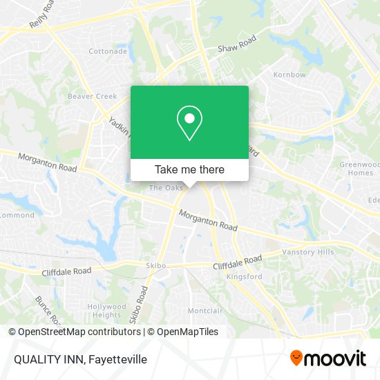 QUALITY INN map