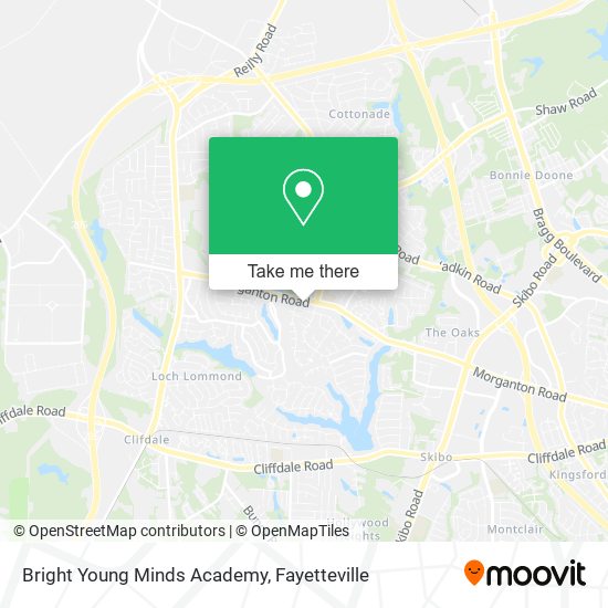 Bright Young Minds Academy map