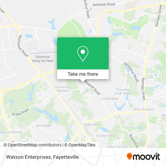 Watson Enterprises map
