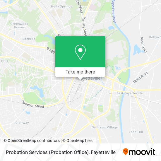 Probation Services (Probation Office) map