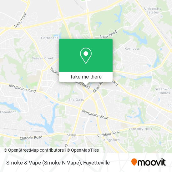 Mapa de Smoke & Vape (Smoke N Vape)