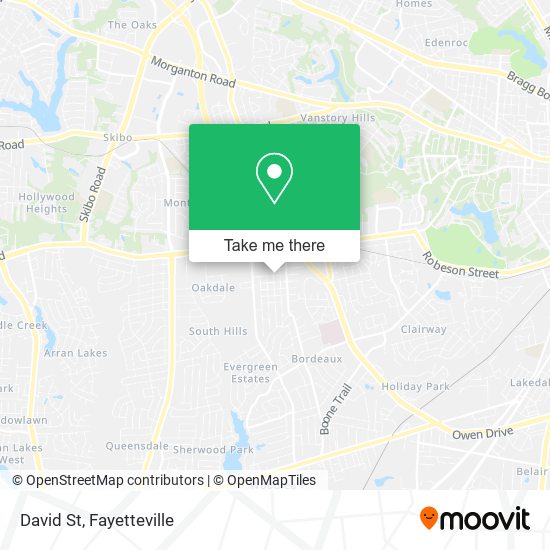 Mapa de David St