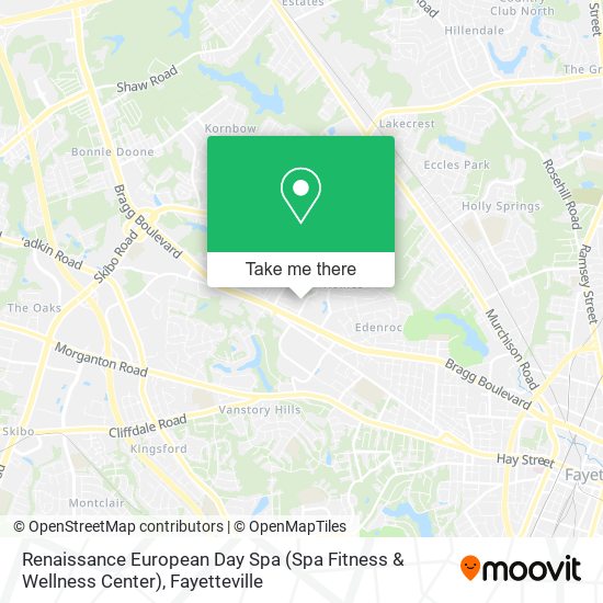 Renaissance European Day Spa (Spa Fitness & Wellness Center) map