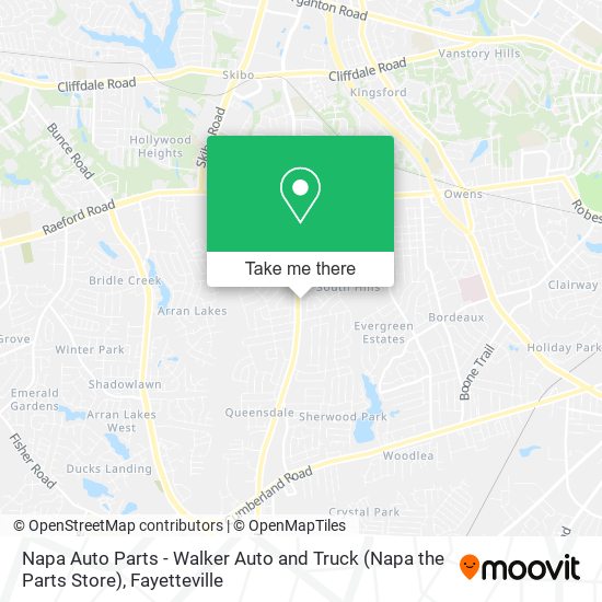 Napa Auto Parts - Walker Auto and Truck (Napa the Parts Store) map