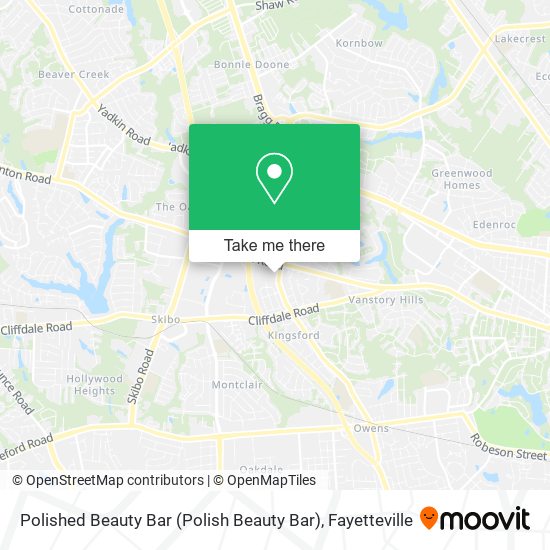 Mapa de Polished Beauty Bar (Polish Beauty Bar)