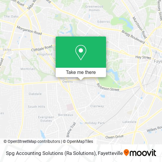 Mapa de Spg Accounting Solutions (Ra Solutions)