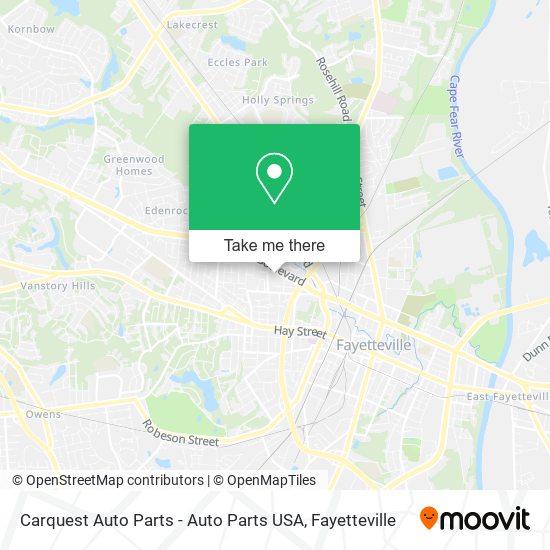 Carquest Auto Parts - Auto Parts USA map