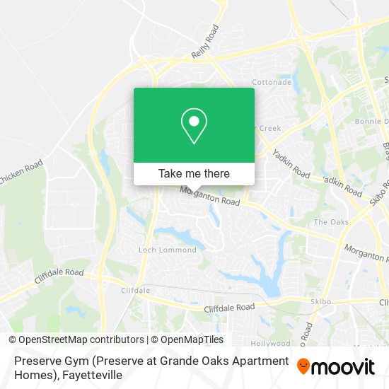 Preserve Gym (Preserve at Grande Oaks Apartment Homes) map