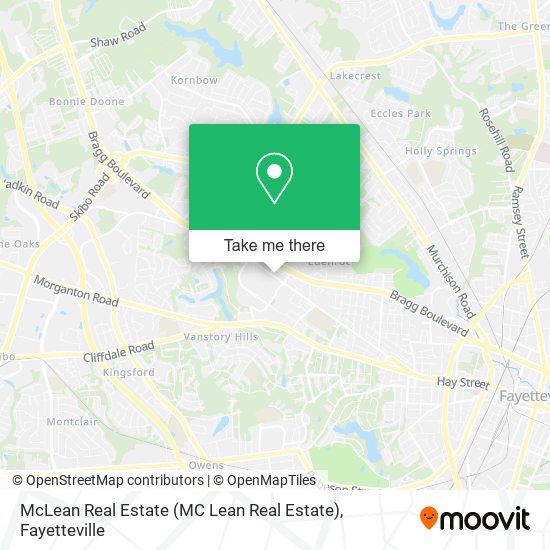 Mapa de McLean Real Estate (MC Lean Real Estate)