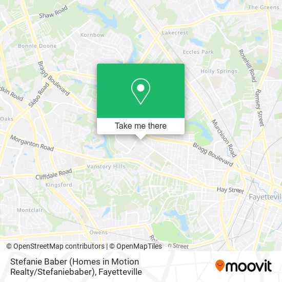 Mapa de Stefanie Baber (Homes in Motion Realty / Stefaniebaber)