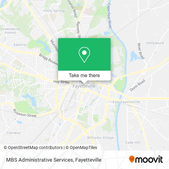 MBS Administrative Services map