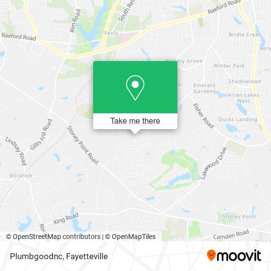 Mapa de Plumbgoodnc