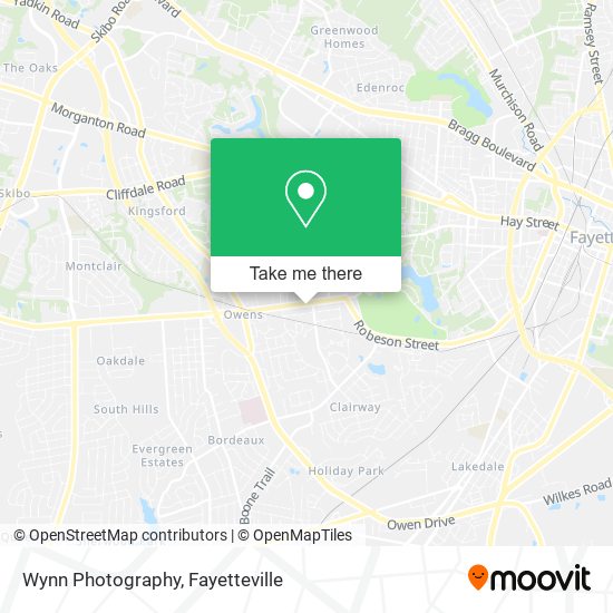 Wynn Photography map