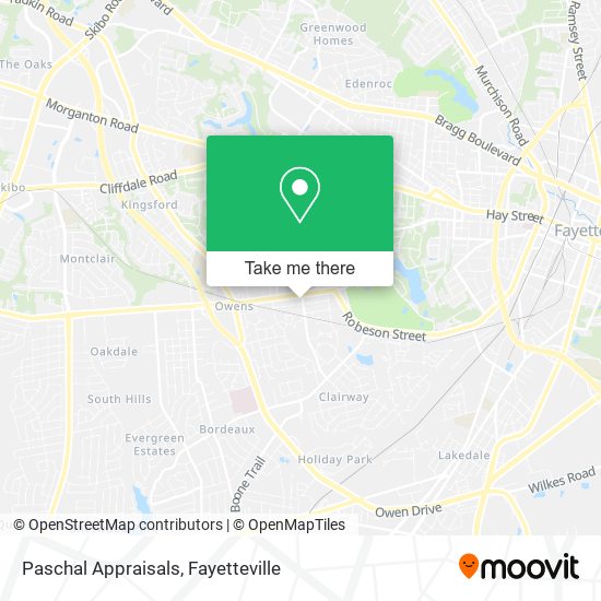 Paschal Appraisals map